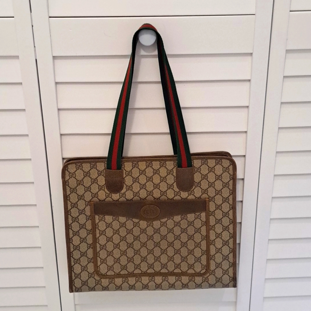 Authentic GUCCI Vintage PVC Gucci Accessory Collection Italy
